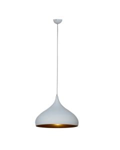 Pendant lamp, 1xE27, aluminum, Ø32xH24 cm