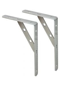 Stainless steel angles demountable metal stand, 20x13 cm