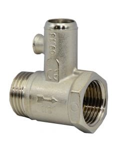 Small valve for water heater