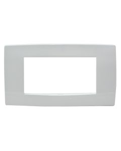 Plastic cover frame, Vimar, NEVE, 4M, white