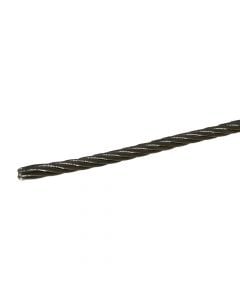 Wire rope stainless steel, aisi, 304, 7x19, 5mm, "roll 200 ml"
