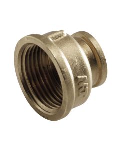 Brass Threaded Reducing F-F Socket 1 1/4"x1"
