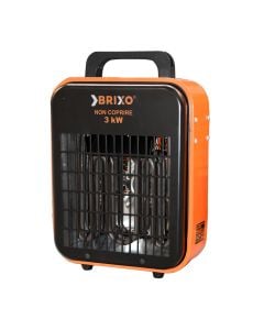 Ngrohës elektrik, Brixo, 25/1500/3000 W, 476 m³/h, 60 m³, 220-240 V, 15A