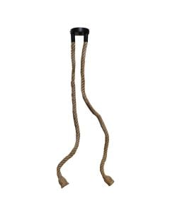 Ndriçues i varur, 2x40W, E27, H120 cm, litar