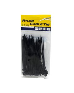 Fasheta plastike, 2x100 mm, e zezë