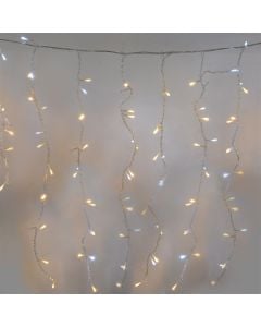 Perde dekorative me 900 drita LED, 300x300 cm, 3000-6000 K, 40% flash, kabëll transparent, IP44, per ambiente te jashtme