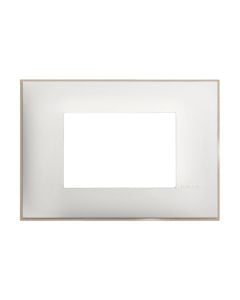 3M cap, White satin, Classia, plastic