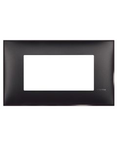 Cap 4M, Black satin, Classia, plastic