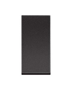Classia, pushbutton, 1P 10A, Black