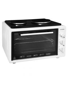 Mini oven, Hyundai, 36 Lt, with two plates, 1000 W + 1500 W