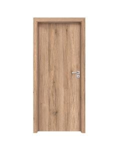 Honeycomb inside door, opening left, 80x204cm, frame size 14-16cm, narure oak color, ORS2, B587