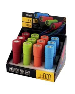 Flashlight, Emos, COB Led, 100 lm, 12 m, 3xAAA