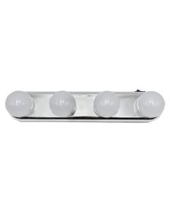 White Wall Light, D30.5x6x7cm, N / A 3x40W, 230V