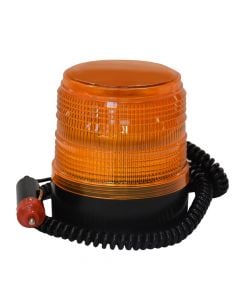Feneline, 1A, 2V, without battery, with charger, plastic, D8.5x11 cm, orange color