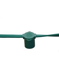 Varg ndriçimi me portollambë E27, 50 cm, plastik/bakër, ngjyrë të zezë