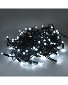 Perde ndriçimi LED, 1.9x0.6m  , +1.5 m Kabull, 230V, IP44, 100L, 6400K, Kabull gome, jeshil