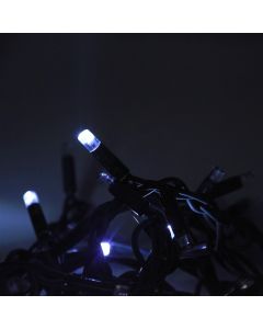 Perde ndriçimi LED, 1.9x0.6m  , +1.5 m Kabull, 230V, IP44, 100L, 6400K All Flash, Kabull gome, jeshil
