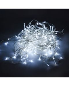 Perde ndriçimi LED, 3.5x0.6m, +3 m Kabull, 6W, 31V, IP44, 200L,  6400K, Kabull transparent