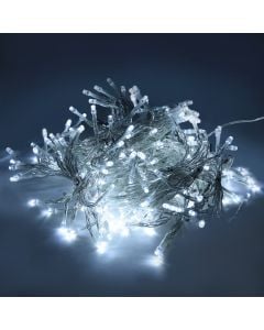 LED lighting curtain, 2x1m, +3 m Cable, 6W, 31V, IP44, 200L, 6400K CURTAIN, Transparent cable