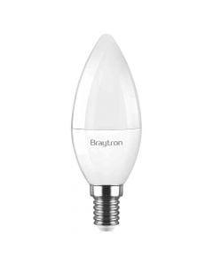 LED lamp BRAYTRON, SMD, E14, 5W, 6500K, 400lm, 220V-240V AC
