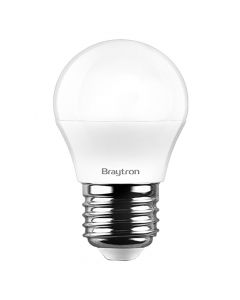 LED lamp BRAYTRON, SMD, E27, 5W, 6500K, 400lm, 220V-240V AC