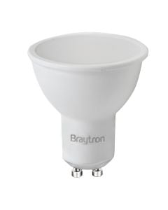 LED lamp BRAYTRON, Spot, SMD, GU10, 5W, 2700K, 360lm, 220V-240V AC
