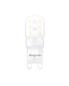 LED lamp BRAYTRON, SMD, G9, 2,5W, 3000K, 220lm, 220V-240V AC