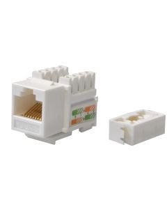 Prize RJ45 UTP, CAT5E e bardhe