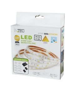 Shirit ndricimi Led 4000K 220V 300CM 5050 30XLED/M TOT 21.6W IP65
