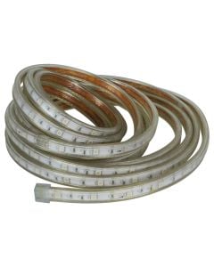 Shirit ndricimi Led I kuq 5M  220V 30XLED 5050/MTOT 7,2W /M IP65 Adaptori I perfshire