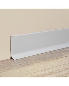 Skirting aluminium, ngjyrë 2000 x 80 mm, beige, finish stone