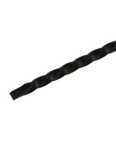 Profiles twisted square bar steel, 1000 x 12 x 12 mm