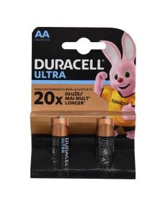 Battery, Duracell, Ultra Power, 2xAA