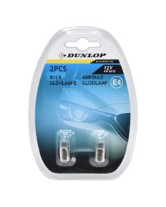Car lamp, Dunlop, 4W, 12 V, BA9S