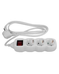 AC ext. power cord 2m + switch