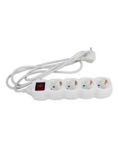 AC ext. power cord 2m + switch