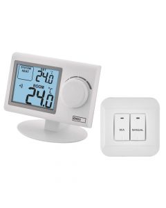 Wireless thermostat, Emos, 0 °C - 40 °C, 868 MHz, 230 V AC / 2xAAA,