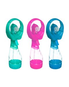 Mini fan, with water, 2xAA, 27x9.2x6.7 cm