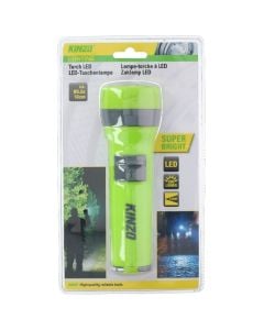 Torch LED, Kinzo, 3 W, 200 lm, 140 m, 5.5x18 cm