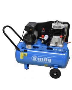 Air compressor, Inda, IN-P308, 50 Lt, 1.5 kW, 2 hp, 10 bar, 261 lt / min, 230 V