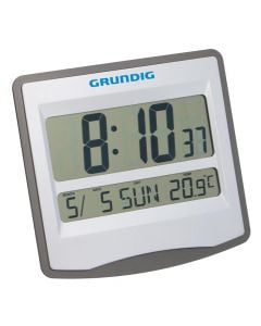Stacion moti dhe orë digitale, Grundig, 2x AA, 8.9x4.5x8.9 cm