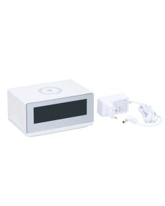 Clock incl wireless charger, Grundig, 5 W, 10.5x7.9x15.5 cm