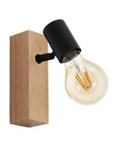 Ndriçues mural, TOWNSHEND 3, E27, 1x10W, IP20, 16.5x5 cm