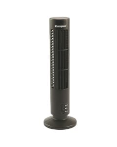 Mini fan, Kooper, 2.5 W, 5 V 0.5 A, USB, 2 speed, Ø10.5xH33 cm