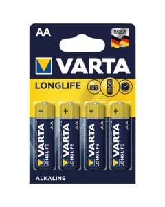 Bateri, Varta LongLife, AA, 4 cop/pako