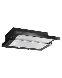 Built-in hood, Luxell, 140 W, 450 m³ / h, W60 cm, 72 dB, 3 speed levels