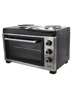 Mini oven, Luxell, 2950 W, 40 Lt, 3 hobs