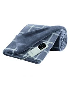 Electric heated blanket, Imetec, 150 W, 150x95 cm, 6 temperature functions, with timer 1-3-9 h