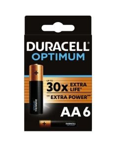 Bateri, Duracell Optimum, 6xAA