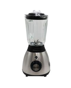 Blender, Melchioni, 600 W, 1.5 Lt, 5 speeds + pulse, stainless steel cutting knife, glass glass